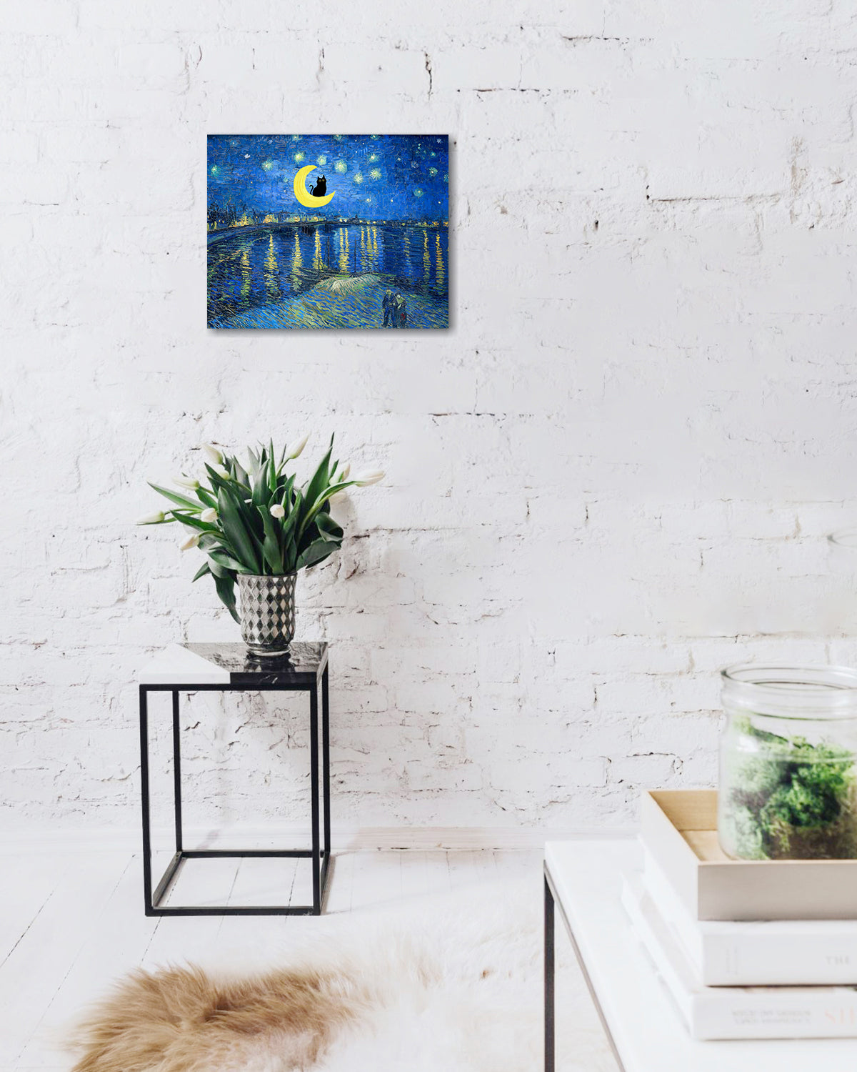 Van Gogh Canvas Wall Art of  Starry Night