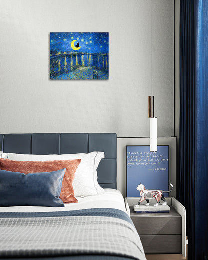 Van Gogh Canvas Wall Art of  Starry Night