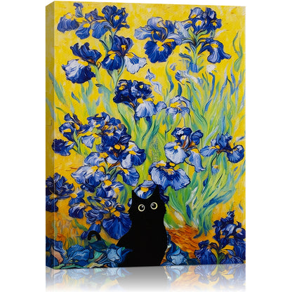 Van Gogh Irises Canvas Wall Art